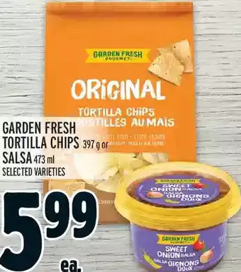 Metro Garden fresh tortilla chips or salsa offer