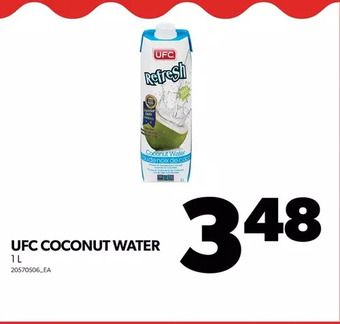 Real Canadian Superstore Ufc coconut water offer