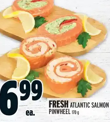 Metro Fresh atlantic salmon pinwheel offer