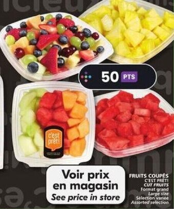 IGA CUT FRUITS offer