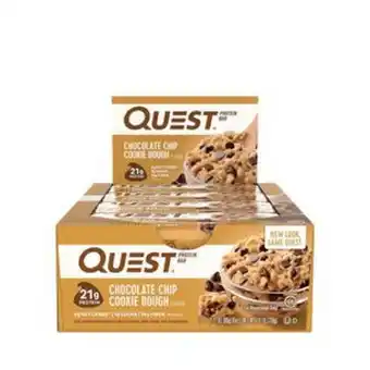 GNC Quest®
quest bar – chocolate chip cookie dough - 12 bars offer