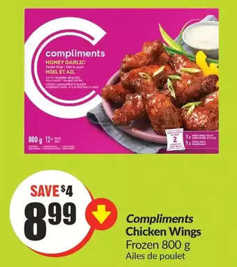 FreshCo Compliments chicken wings offer