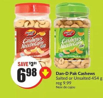 FreshCo Dan-d pak cashews offer