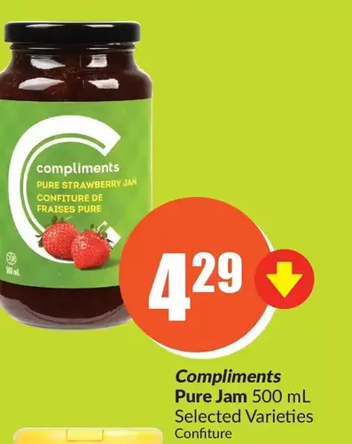 FreshCo Compliments pure jam offer