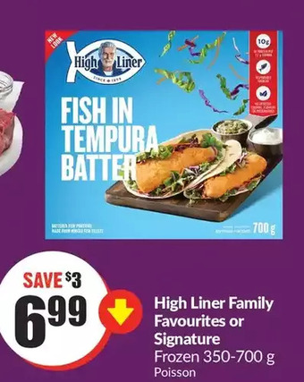 FreshCo High liner family favourites or signature offer
