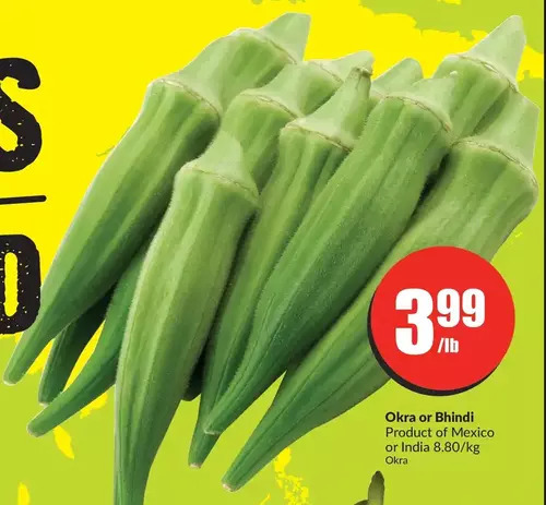 FreshCo Okra or bhindi offer