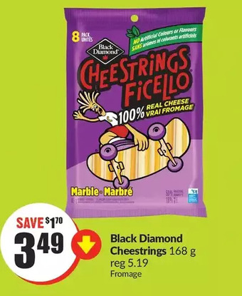 FreshCo Black diamond cheestrings offer
