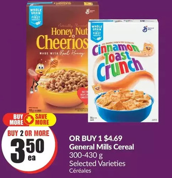 FreshCo General mills cereal offer