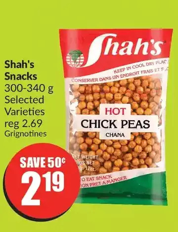FreshCo Shah's snacks offer