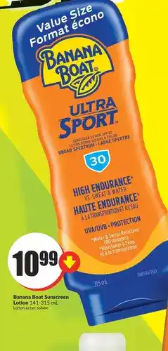 FreshCo Banana boat sunscreen offer