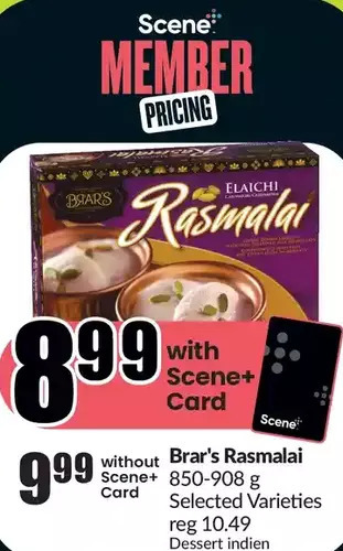 FreshCo Brar's rasmalai offer