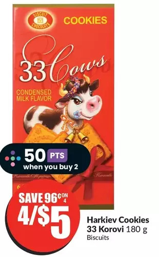 FreshCo Harkiev cookies 33 korovi offer
