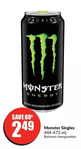 FreshCo Monster singles offer