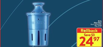 Walmart Brita Elite Filter offer