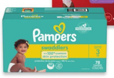 Walmart Pampers swaddlers offer