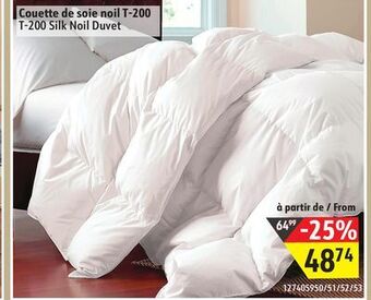 Sushi Shop T-200 silk noil duvet offer