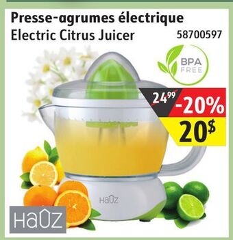 Sushi Shop Hauz electric citrus juicer offer