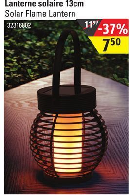 Sushi Shop Solar flame lantern offer