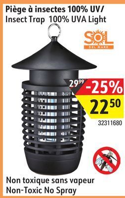 Sushi Shop Insect trap 100% uva light offer