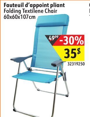 Sushi Shop Folding textilene chair offer