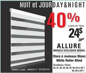 Sushi Shop White roller blind offer