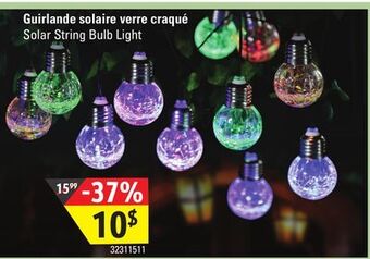 Sushi Shop Solar string bulb light offer