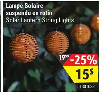 Sushi Shop Solar lantern string lights offer