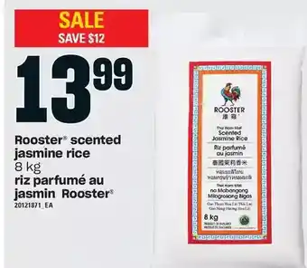 Independent Grocer Rooster scented jasmine rice offer
