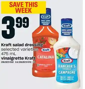 Independent Grocer Kraft salad dressing offer