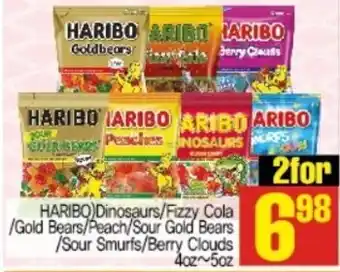 H-Mart HARIBO)Dinosaurs/Fizzy Cola offer