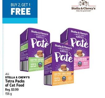 Ren’s Pets Depot Stella & chewy's tetra packs of cat food offer