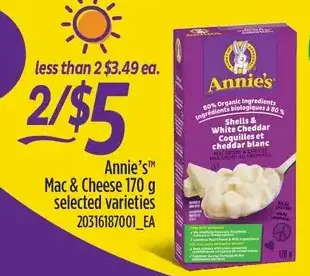 Loblaws Annie's mac & cheese offer