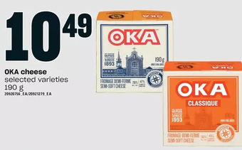 Loblaws Oka cheese offer