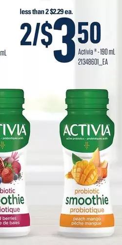 Loblaws Activia offer