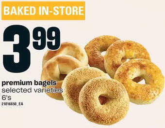 Loblaws Premium bagels offer