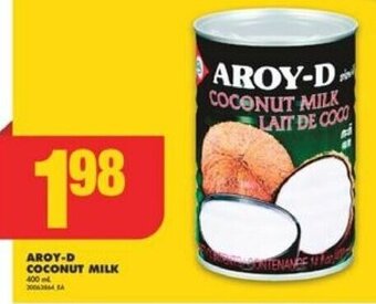 No Frills AROY-D COCONUT MILK 400 mL offer