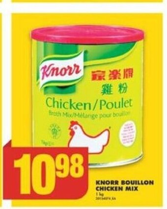 No Frills KNORR BOUILLON CHICKEN MIX 1 kg offer