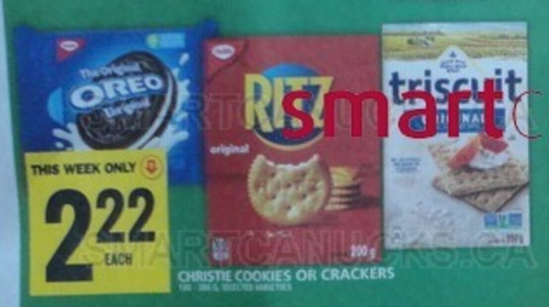 Food Basics CHRISTIE COOKIES OR CRACKERS offer