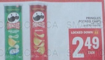 Food Basics PRINGLES POTATO CHIPS offer