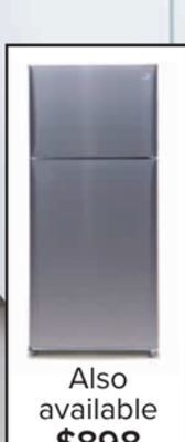 Leon's L2 stainless steel top-freezer refrigerator (18.0 cu. ft.)- lrt18s4astc offer