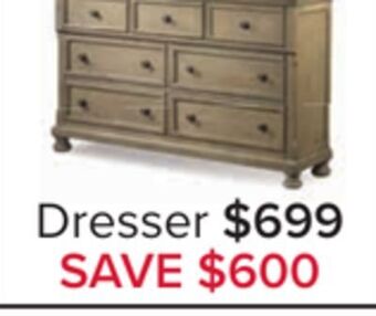 Leon's Windchester 7 drawer dresser - grey offer