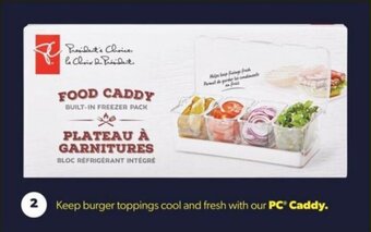 Real Canadian Superstore PC® caddy with freezer pack offer