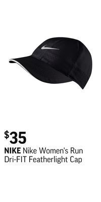 Sport Chek Nike women's run dri-fit featherlight cap offer
