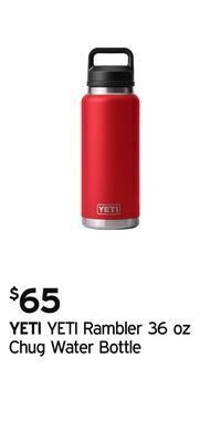 Atmosphere Yeti rambler 36 oz chug water bottle offer