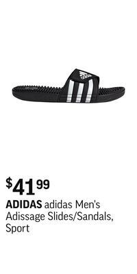 Sport Chek Adidas men's adissage slides/sandals, sport offer