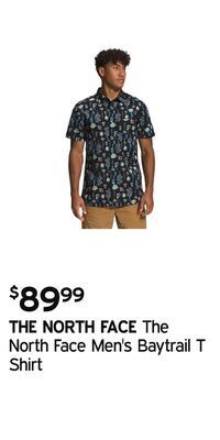 Atmosphere The north face men's baytrail t shirt offer