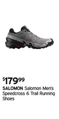 Atmosphere Salomon men's speedcross 6 trail running shoes offer