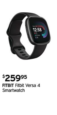 Atmosphere Fitbit versa 4 smartwatch offer