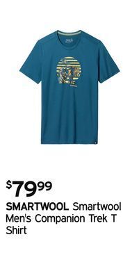 Atmosphere Smartwool men's companion trek t shirt offer