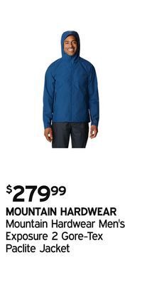 Atmosphere Mountain hardwear men's exposure 2 gore-tex paclite jacket offer